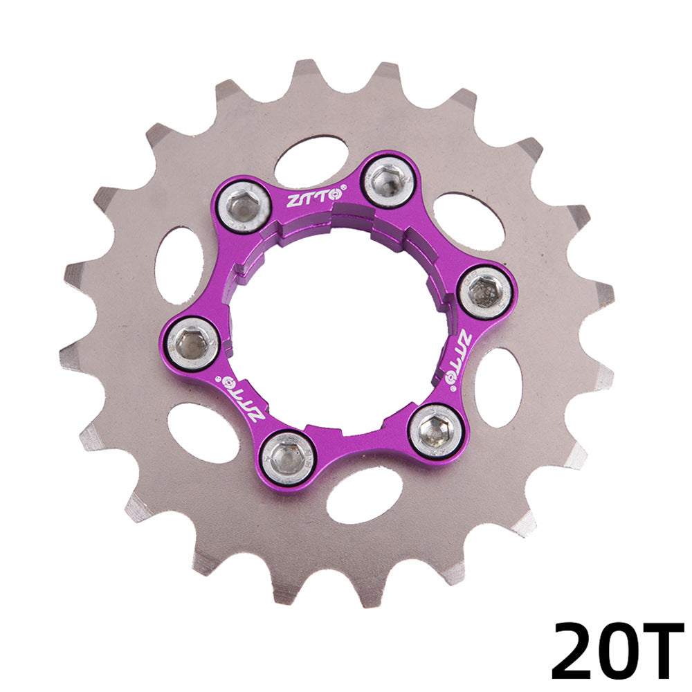 ZTTO 9ZYFL Steel MTB Bicycle Single Speed Cassette Cog Bike Sprocket Freewheel ZTTO 9ZYFL Steel MTB Bicycle Single Speed Cassette Cog Bike Sprocket Freewheel